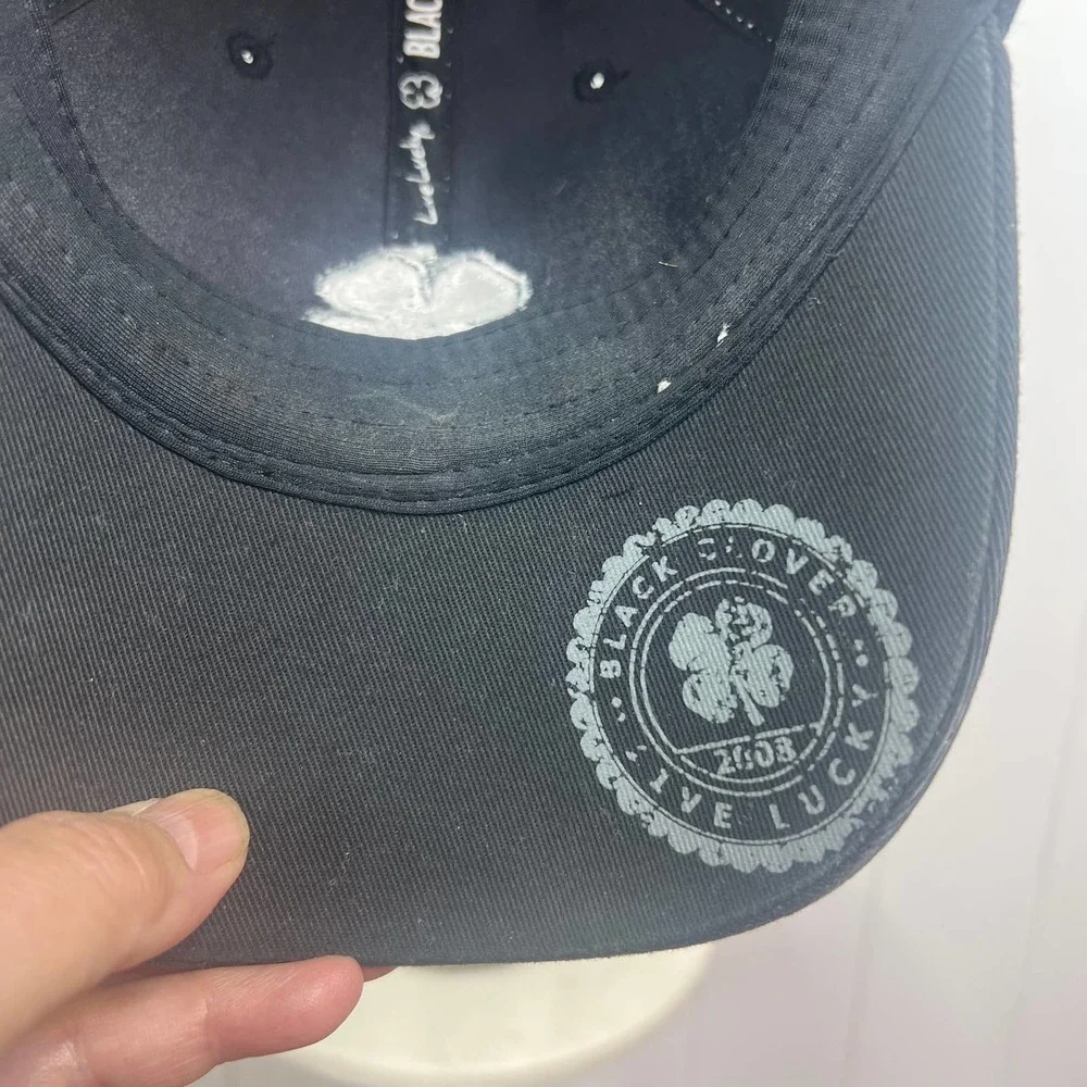 Black‎ Clover Black and White Cap SZ L - Picture 8 of 8